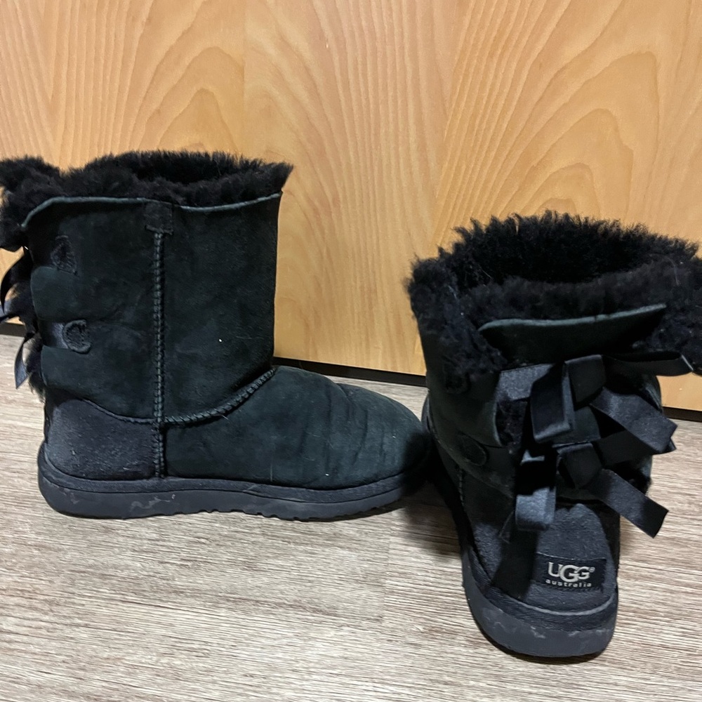 Black Bow UGG Boots